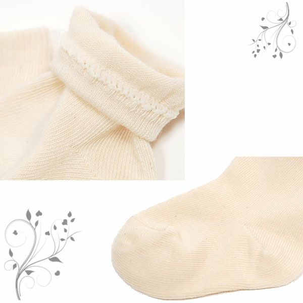 オーガニックコットン ベビーソックス