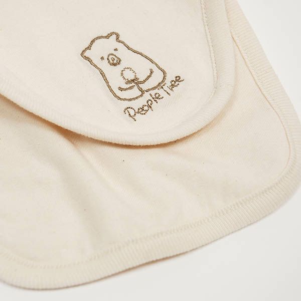 オーガニックコットン ベビー 汗取りパット(3枚セット) 生成り