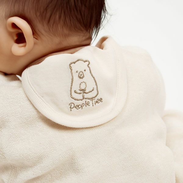 オーガニックコットン ベビー 汗取りパット(3枚セット) 生成り