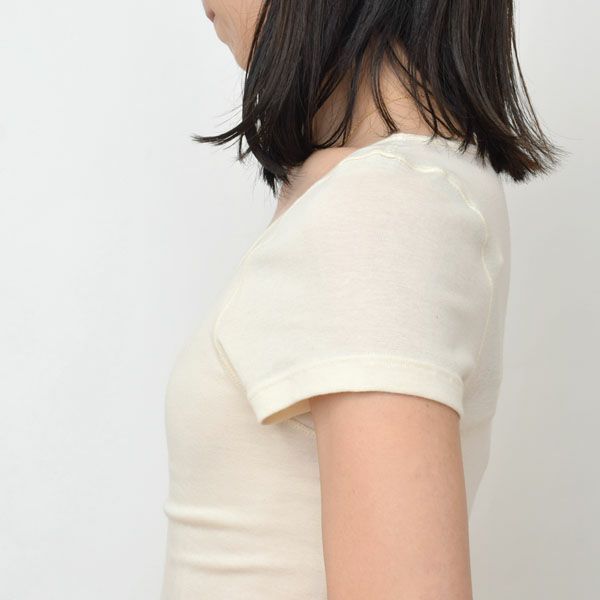 オーガニックコットン セーターイン（半袖）