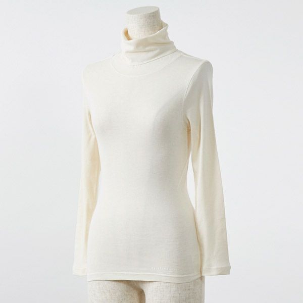 オーガニックコットン セーターイン タートル（長袖）