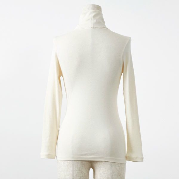 オーガニックコットン セーターイン タートル（長袖）