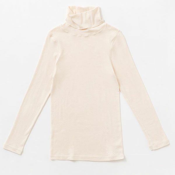 オーガニックコットン セーターイン タートル（長袖）