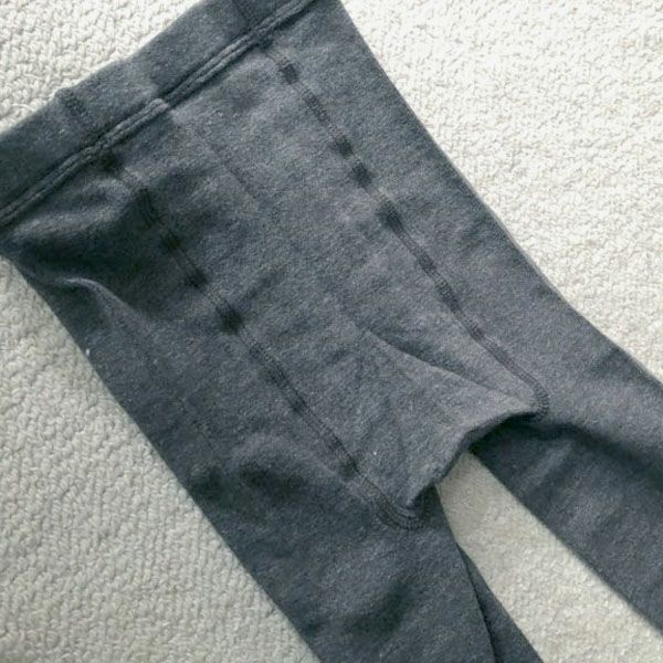 オーガニックコットン ファインニットタイツ