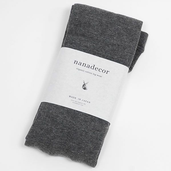 オーガニックコットン ファインニットタイツ