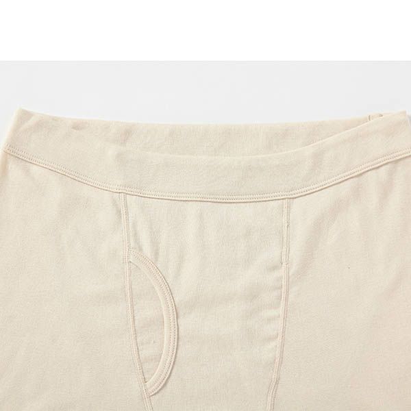 オーガニックコットン 薄手フライスボクサーショーツ