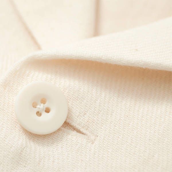 オーガニックコットン 綾Wガーゼ前開きメンズパジャマ