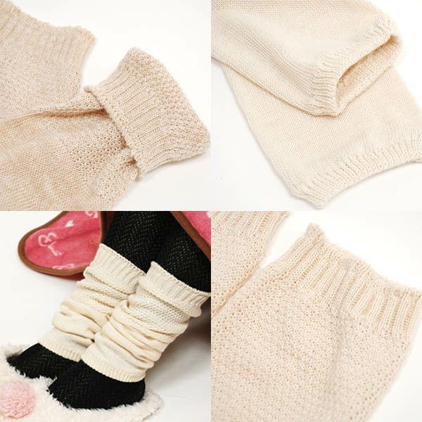 オーガニックコットン アンデスレッグウォーマー