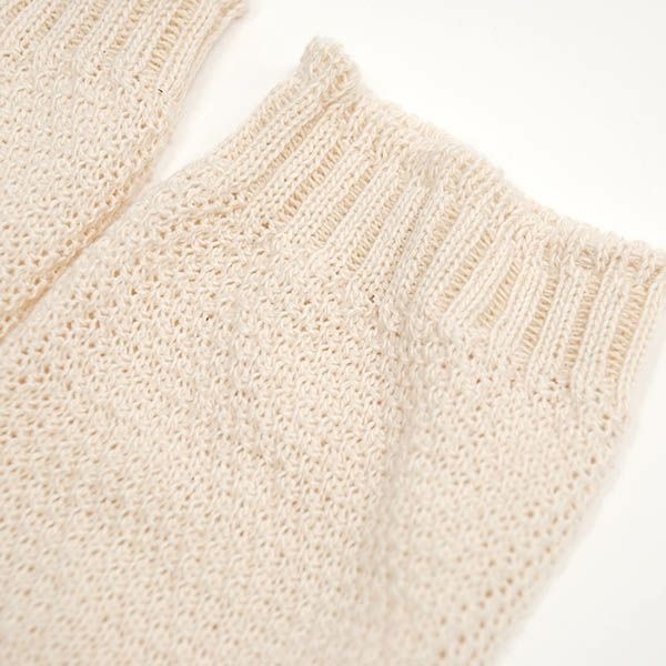 オーガニックコットン アンデスレッグウォーマー