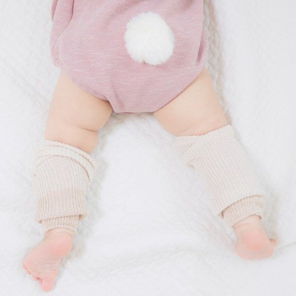 オーガニックコットン ベビーレッグウォーマー ラフィ