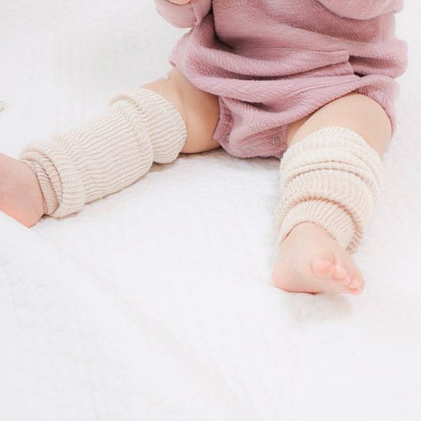 オーガニックコットン ベビーレッグウォーマー ラフィ