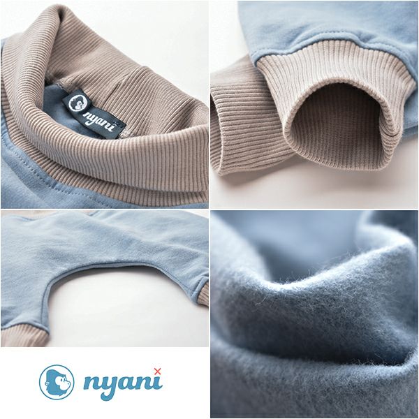 【SALE／50%OFF】オーガニックコットン ベビーロールダウンパンツ