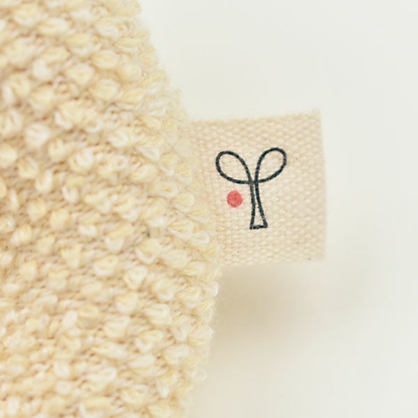 オーガニックコットン がらがら とりさん