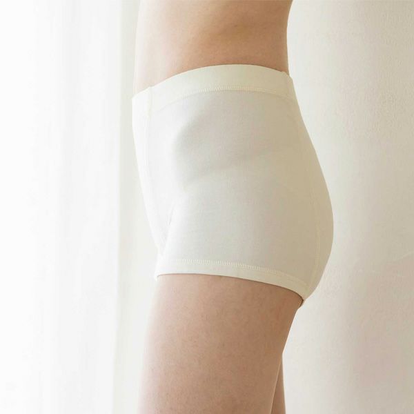 オーガニックコットン ストレッチ レディースボクサーショーツ