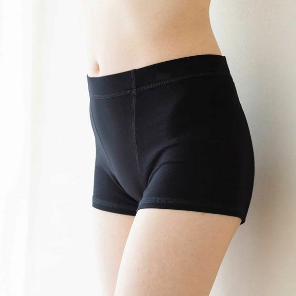 オーガニックコットン ストレッチ レディースボクサーショーツ