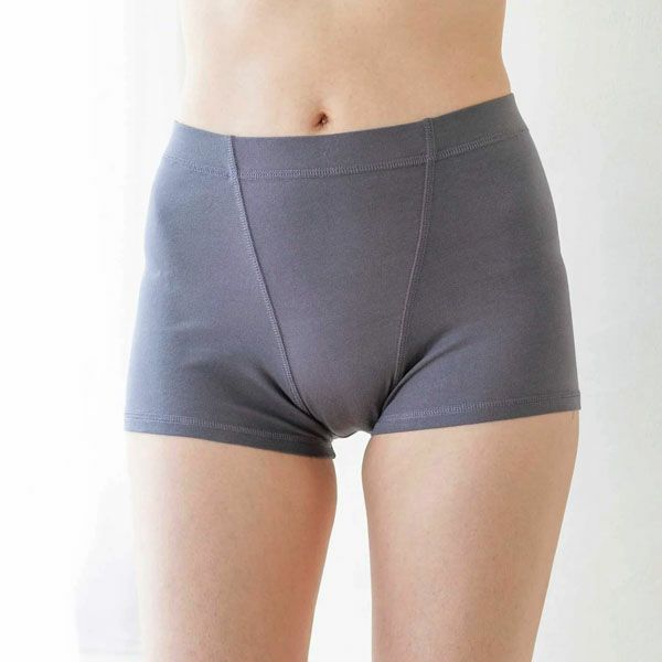 オーガニックコットン ストレッチ レディースボクサーショーツ