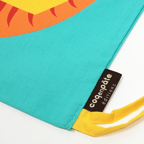 【SALE／30%OFF】 オーガニックコットン 【MIBO】ナップザック SeaHorse