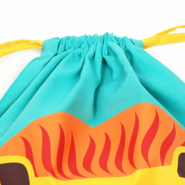 【SALE／30%OFF】 オーガニックコットン 【MIBO】ナップザック Elephant