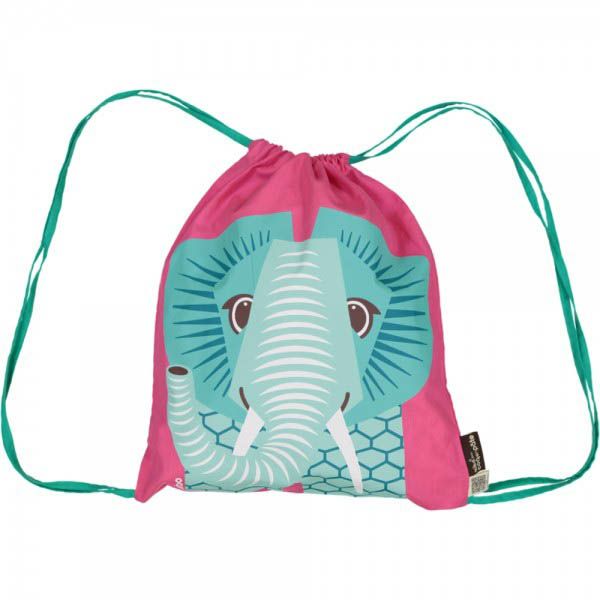 【SALE／30%OFF】 オーガニックコットン 【MIBO】ナップザック Elephant