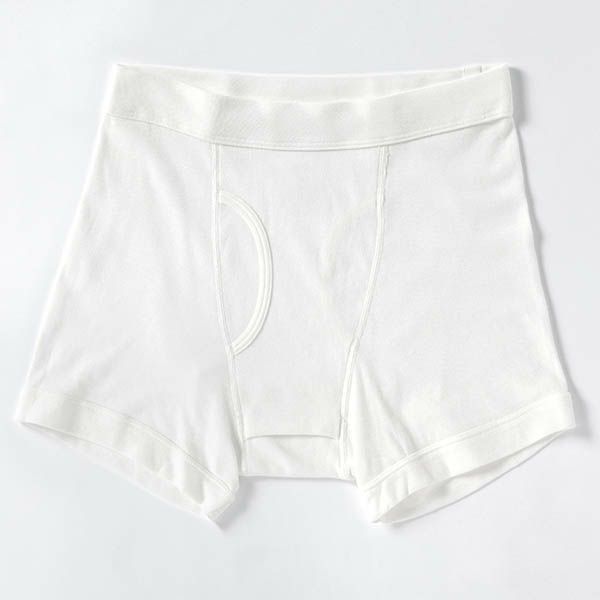 オーガニックコットン 追撚フライス ボクサーショーツ