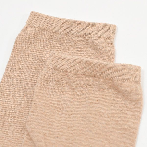 オーガニックコットン プレーンソックス