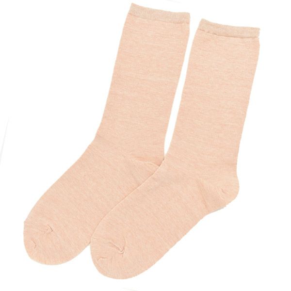 オーガニックコットン プレーンソックス