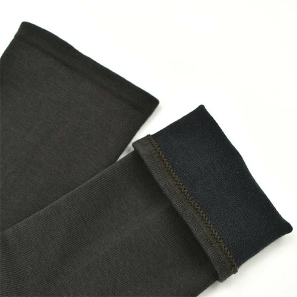 オーガニックコットン 五倍子 ゴムなしソックス