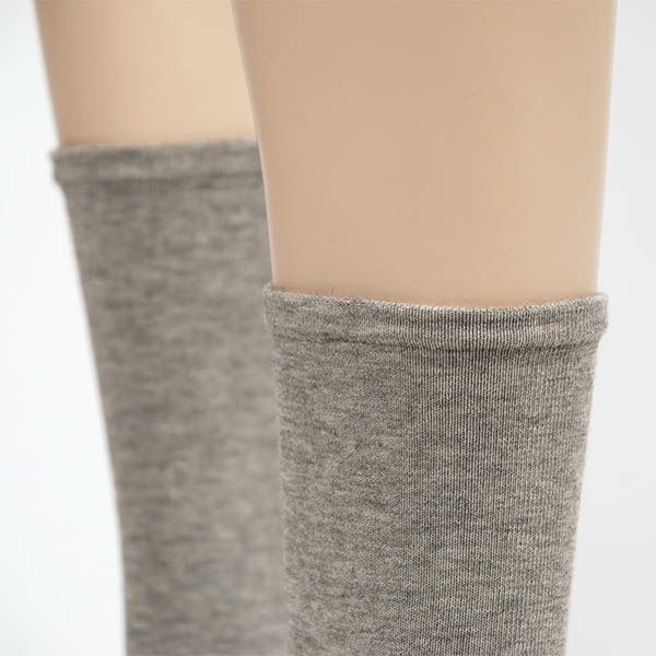 オーガニックコットン ヤク＆スーピマゴムなしソックス