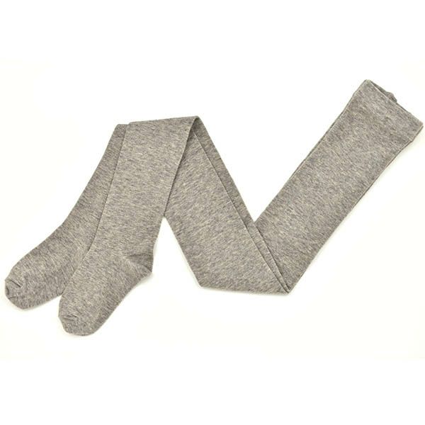 オーガニックコットン ヤク＆スーピマ プレーンタイツ モクグレー M-L