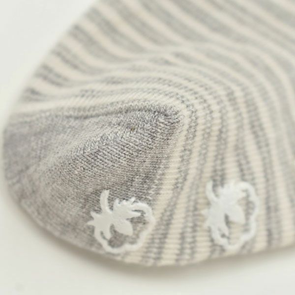 オーガニックコットン ベビー ラインソックス