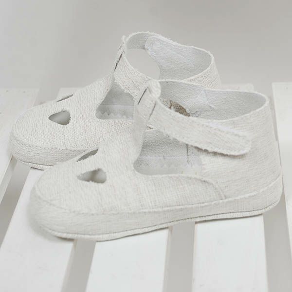 【SALE／60%OFF】オーガニックコットン ベビーサンダル DUE OCCHI