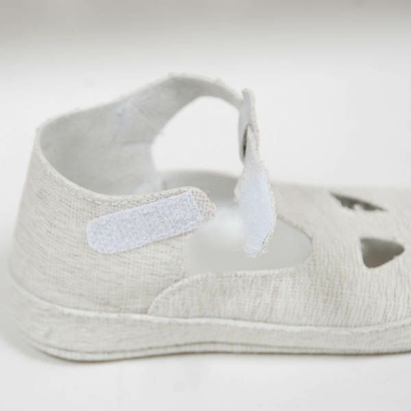 【SALE／60%OFF】オーガニックコットン ベビーサンダル DUE OCCHI