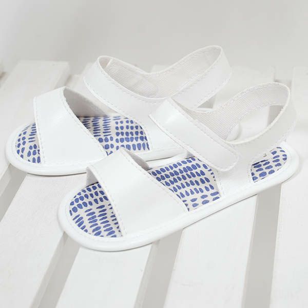 オーガニックコットン ベビーサンダル FRATINO blob 12cm