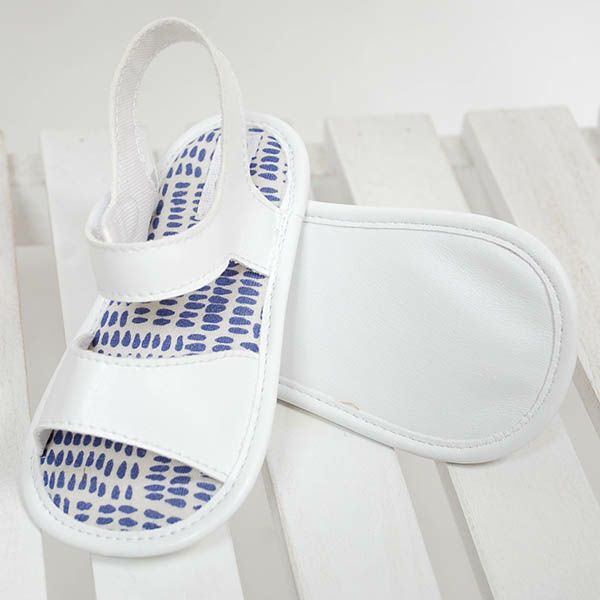 オーガニックコットン ベビーサンダル FRATINO blob 12cm