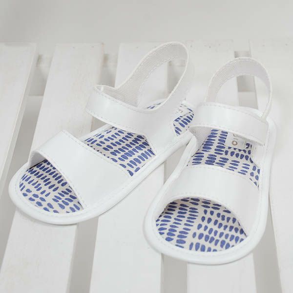 オーガニックコットン ベビーサンダル FRATINO blob 12cm