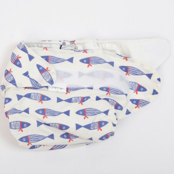 オーガニックコットン ポケット式布おむつ(インサーツ1枚付き）