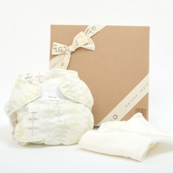 オーガニックコットン ポケット式布おむつ(インサーツ1枚付き）