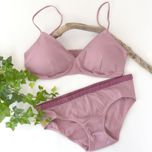 オーガニックコットン シンプルブラ