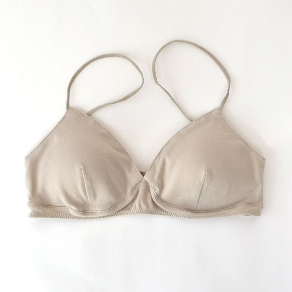 オーガニックコットン シンプルブラ