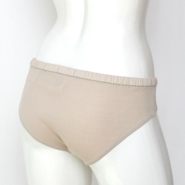 オーガニックコットン 布帛コンビショーツ