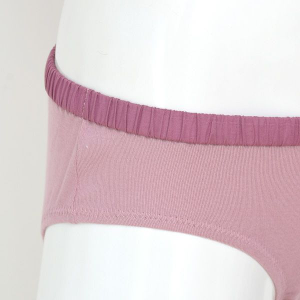 オーガニックコットン 布帛コンビショーツ