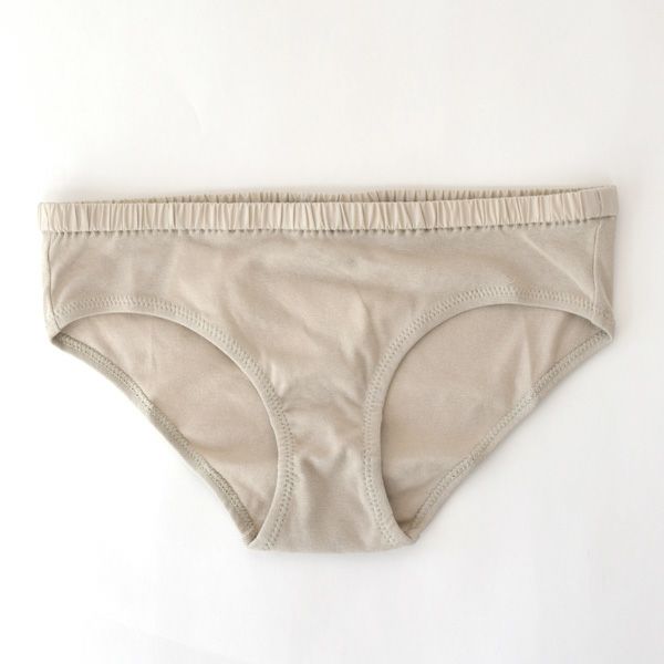 オーガニックコットン 布帛コンビショーツ