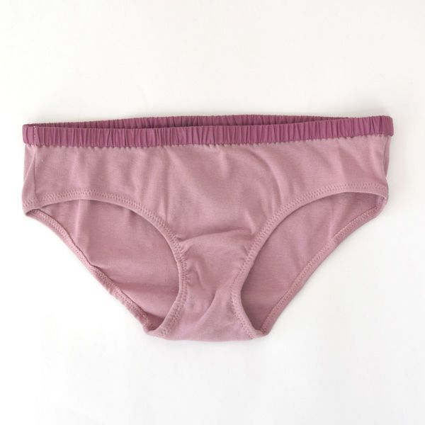 オーガニックコットン 布帛コンビショーツ