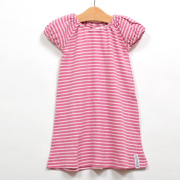 【SALE／60%OFF】オーガニックコットン ベビーサマードレス（半袖）