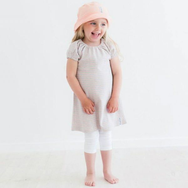【SALE／60%OFF】オーガニックコットン ベビーサマードレス（半袖）