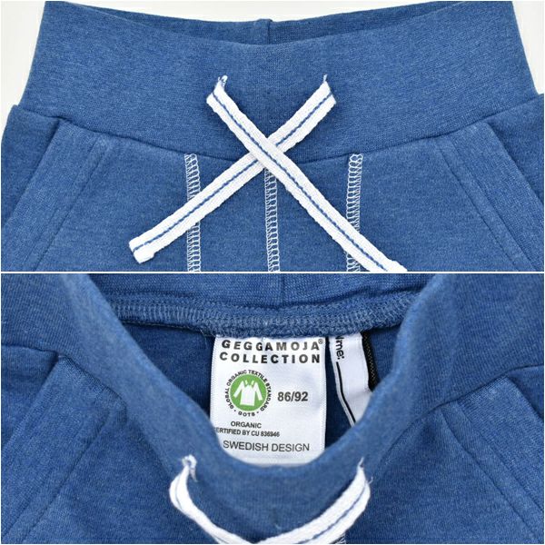 オーガニックコットン ベビーショートパンツ