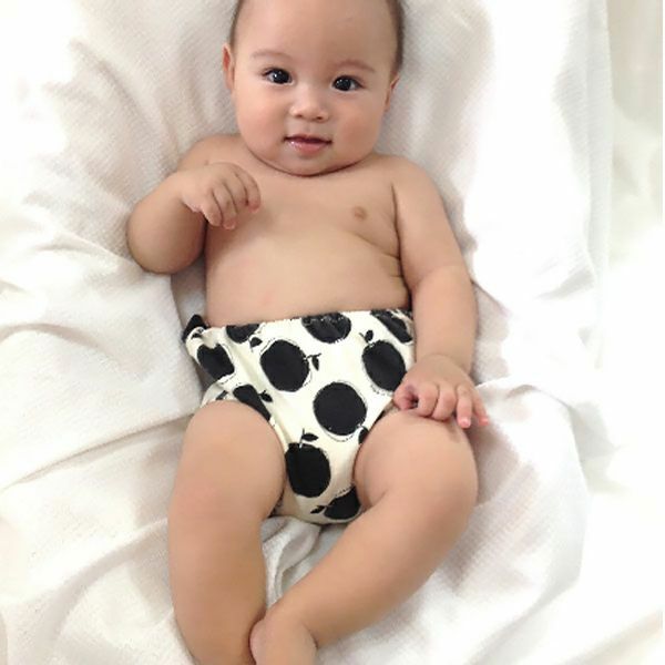 【SALE／70%OFF】オーガニックコットン ベビー B-Apple フリル付きオーバーパンツ