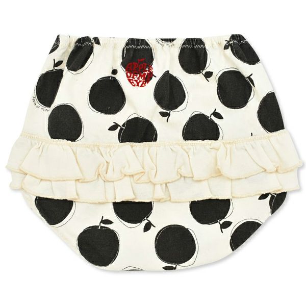 【SALE／70%OFF】オーガニックコットン ベビー B-Apple フリル付きオーバーパンツ