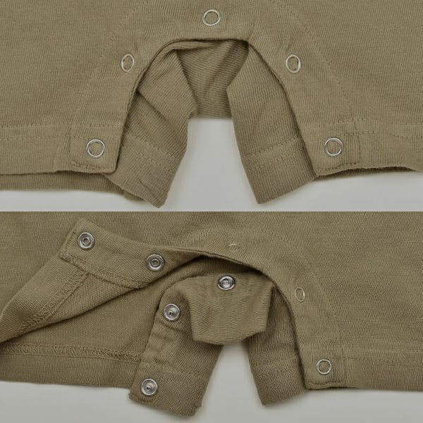 【SALE／70%OFF】オーガニックコットン ベビー A-レインボー オールインワン(半袖)
