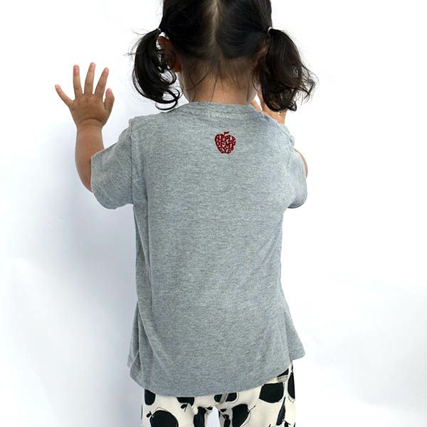 【SALE／70%OFF】オーガニックコットン キッズ A-レインボー Tシャツ(半袖)